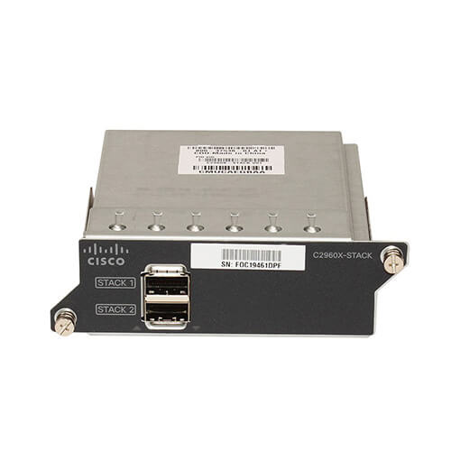 Catalyst 2960X FlexStack Plus Stacking Module optional